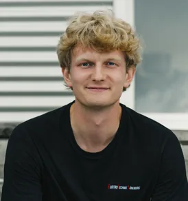 Frederik Elvers, Auszubildender zum Elektroniker für Energie- und Gebäudetechnik